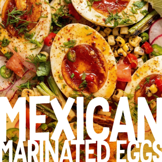 Our new favorite way to eat hard boiled eggs: marinated with salsa 🍳🌶️🍋‍🟩

#eggs #salsa #recipes