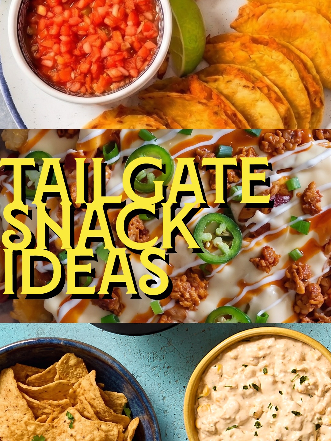 Bring the heat to tailgate szn with these snack ideas 🔥🏈
#tailgate