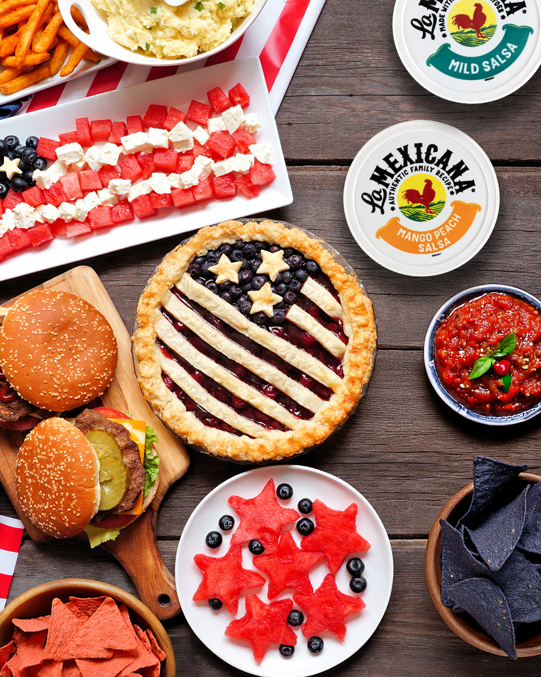 Kick off your Memorial Day gathering with the perfect snack spread 🇺🇸✨
#LaMexicana #MemorialDay #LaMexicanaSalsa #SnackSpread #SummerSnacks